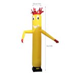 Inflatable Tube Guy for 10ft Wind Dancer, Air Dancers Waving Puppet, Sky Dancers 550W Blower Fan - Image 4