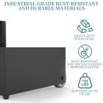 Heavy-Duty Umbrella Base with Wheels — Suitable for Outdoor Patios, Gardens, Decks, Poolside Areas, and Lawns (Includes Anti-Tip Pads and Carry Handles) - Image 3