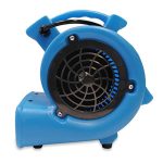 BlueDri Mini Storm 1/12 HP Air Mover Carpet Dryer, Blue - Image 3