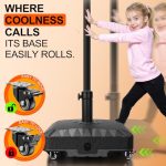 QNCZ Premium Wheeled Patio Umbrella Base — Heavy-Duty Stand with Easy Mobility — Ideal for Patios and Pools — 120-Pound Capacity Umbrella Holder - Image 3