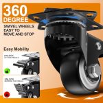 QNCZ Premium Wheeled Patio Umbrella Base — Heavy-Duty Stand with Easy Mobility — Ideal for Patios and Pools — 120-Pound Capacity Umbrella Holder - Image 6