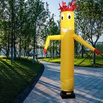 Inflatable Tube Guy for 10ft Wind Dancer, Air Dancers Waving Puppet, Sky Dancers 550W Blower Fan - Image 5