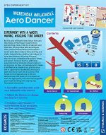 Inflatable Aero Dancer STEM Experiment Kit: Make Your Own Tube Dancer & Explore Air Pressure, Aerodynamics, Gears & Circuits - Image 2